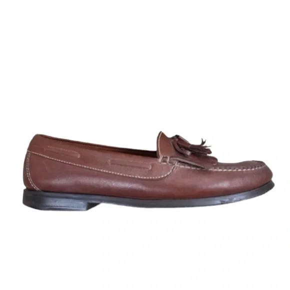 Cole Haan Shoes Cole Haan Mens Brown Leather Kiltie Tassel